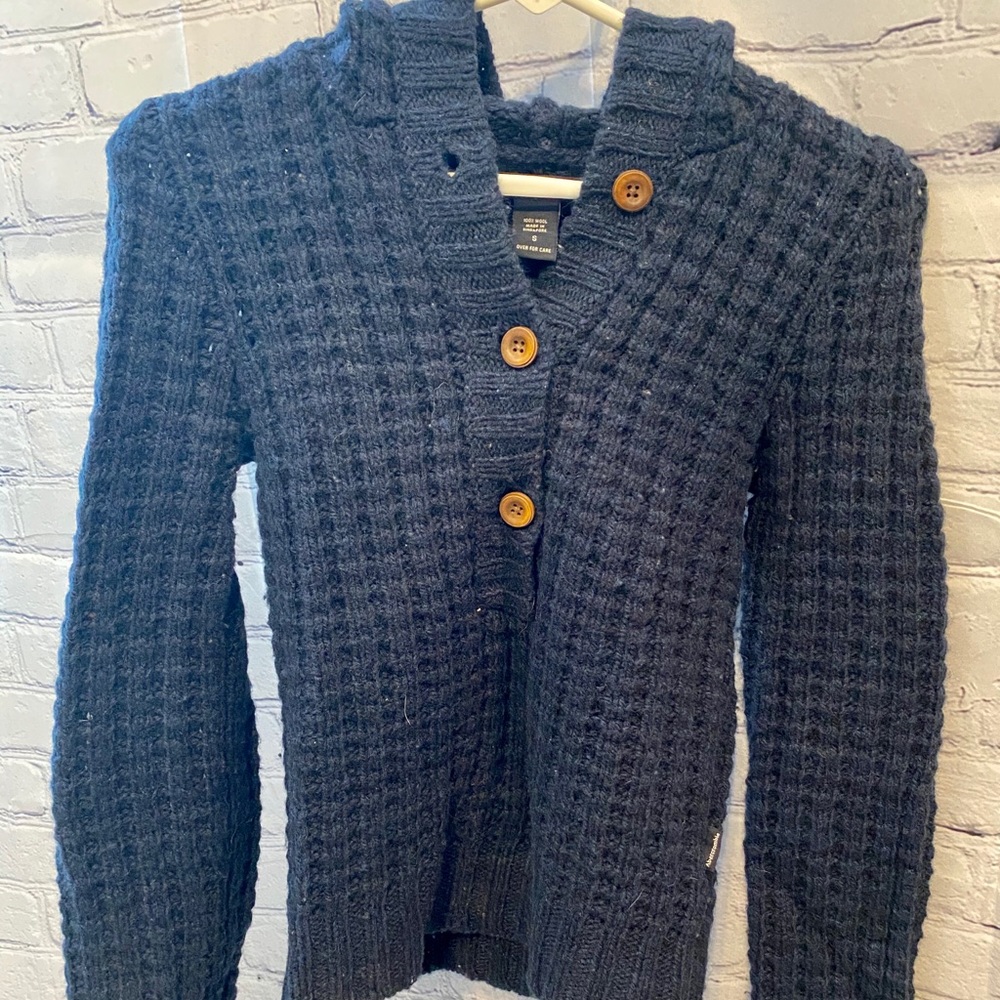 Women’s Abercrombie & Fitch Hooded Wool Sweater